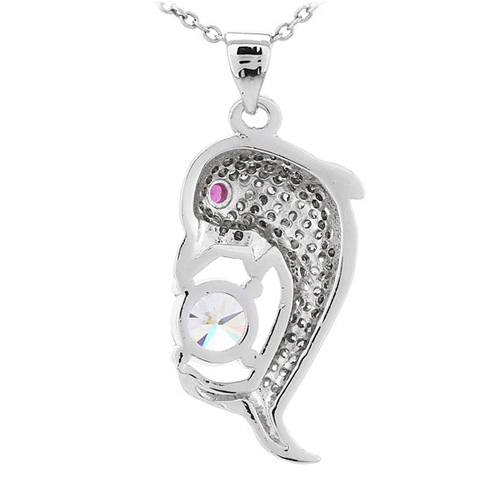 pendentif femme argent zirconium 8300814 pic3