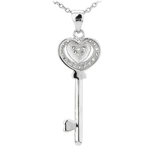 pendentif femme argent zirconium 8300818 pic3