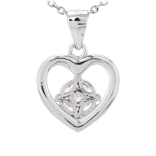 pendentif femme argent zirconium 8300824 pic3