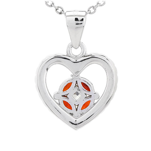 pendentif femme argent zirconium 8300827 pic3