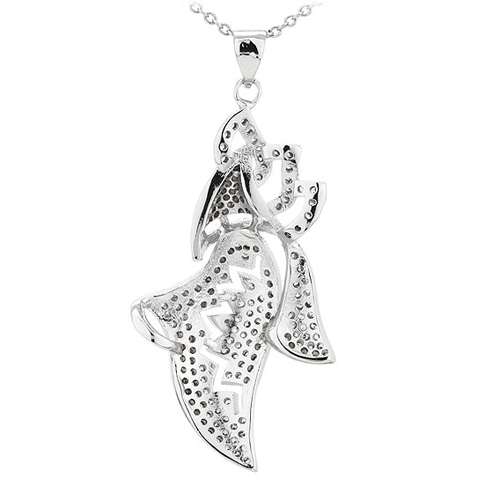 pendentif femme argent zirconium 8300829 pic3