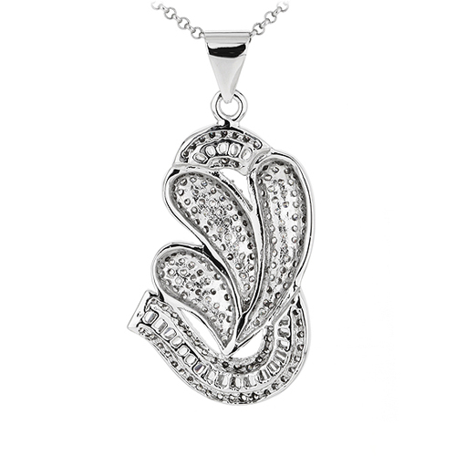 pendentif femme argent zirconium 8300909 pic3