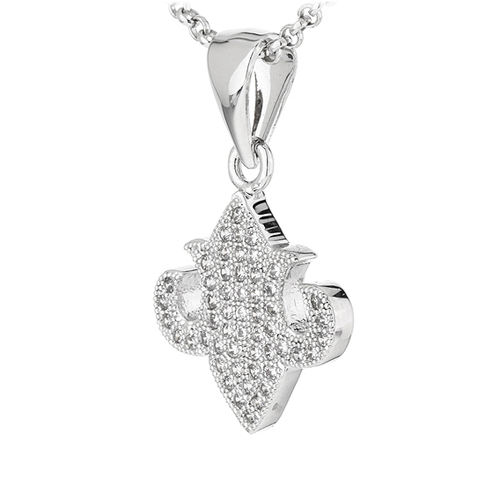 pendentif femme argent zirconium 8300910 pic2