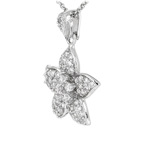 pendentif femme argent zirconium 8300916 pic2