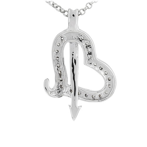 pendentif femme argent zirconium 8300917 pic3