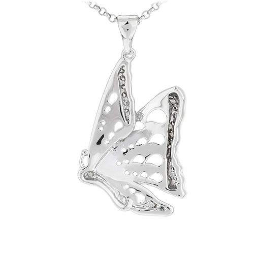 pendentif femme argent zirconium 8300918 pic3