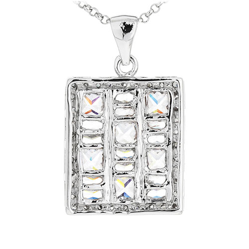 pendentif femme argent zirconium 8300919 pic3