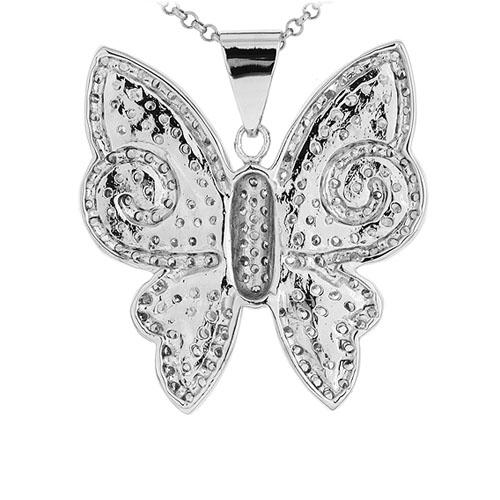 pendentif femme argent zirconium 8300928 pic3