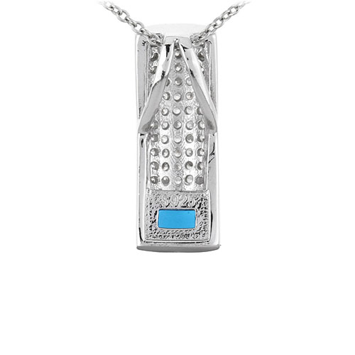 pendentif femme argent zirconium 8300930 pic3