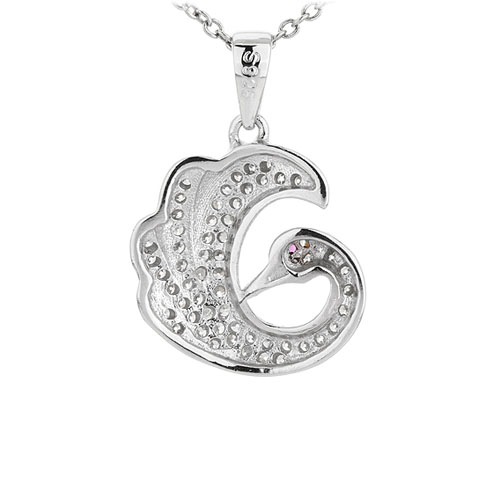 pendentif femme argent zirconium 8300933 pic3