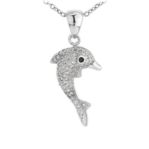 pendentif femme argent zirconium 8300936