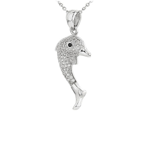 pendentif femme argent zirconium 8300939 pic2