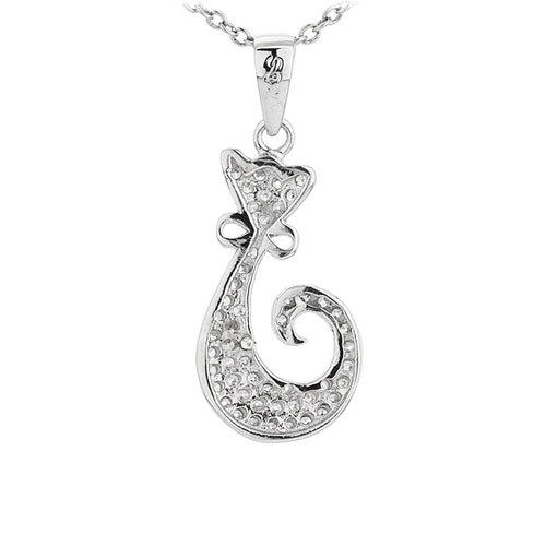 pendentif femme argent zirconium 8300942 pic3