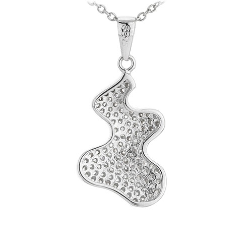 pendentif femme argent zirconium 8300943 pic3