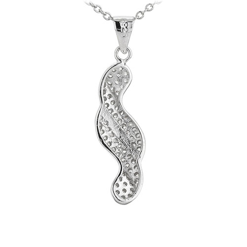 pendentif femme argent zirconium 8300948 pic3