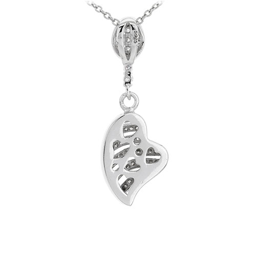 pendentif femme argent zirconium 8300951 pic3