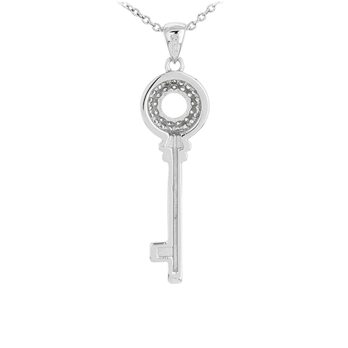 pendentif femme argent zirconium 8300957 pic3