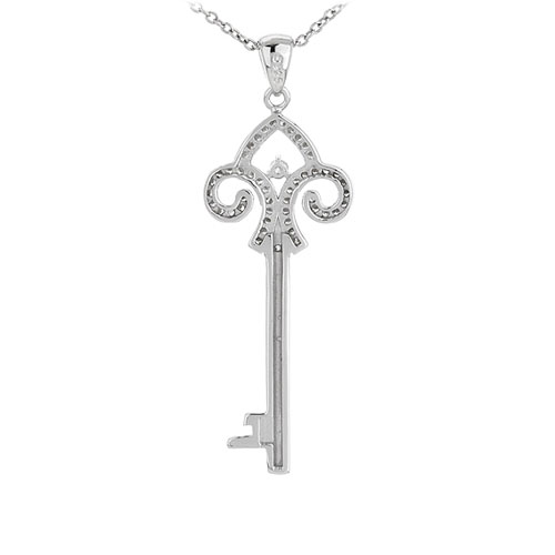 pendentif femme argent zirconium 8300958 pic3