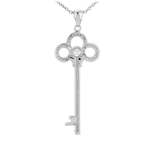 pendentif femme argent zirconium 8300959 pic3