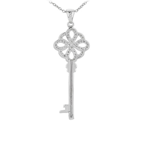 pendentif femme argent zirconium 8300964 pic3