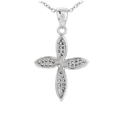 pendentif femme argent zirconium 8300979 pic3