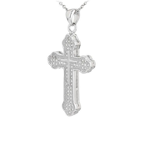 pendentif femme argent zirconium 8300982 pic2