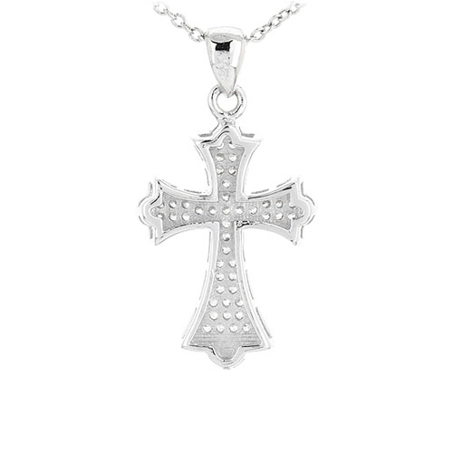 pendentif femme argent zirconium 8300986 pic3