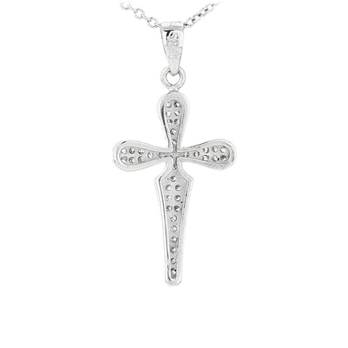 pendentif femme argent zirconium 8300991 pic3