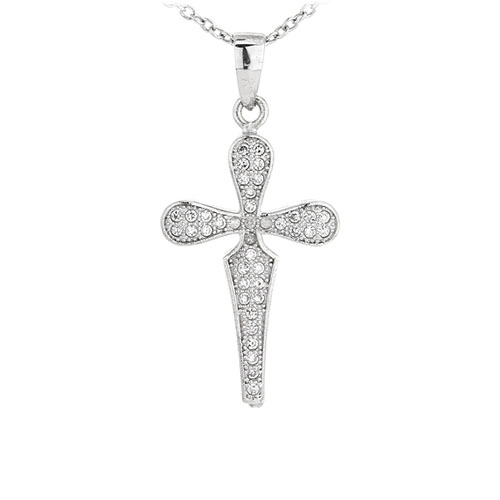 pendentif femme argent zirconium 8300991