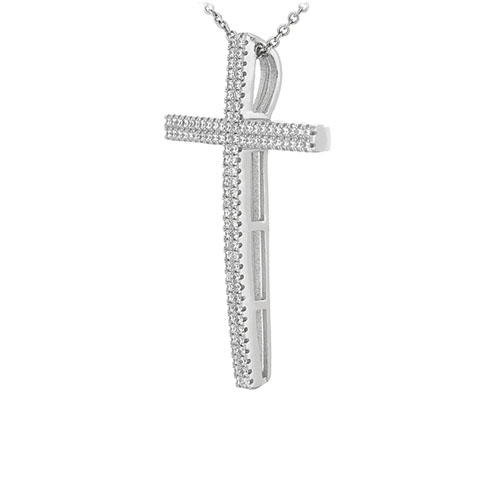 pendentif femme argent zirconium 8300992 pic2