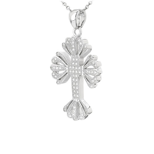 pendentif femme argent zirconium 8300995 pic2