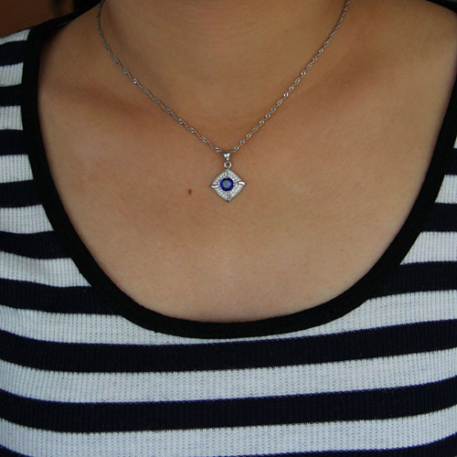 pendentif femme argent zirconium 8301030 pic4