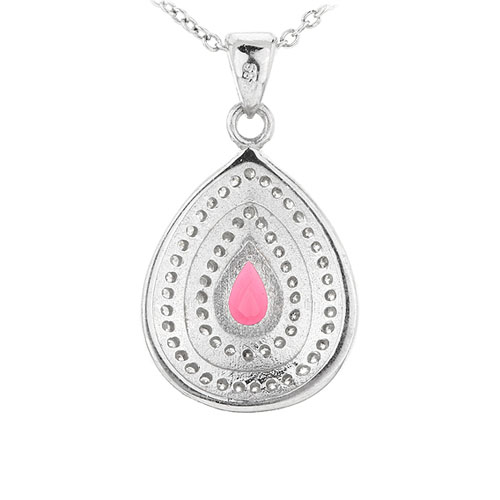 pendentif femme argent zirconium 8301040 pic3