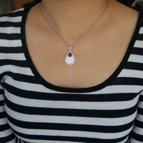 pendentif femme argent zirconium 8301041 pic4