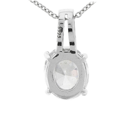 pendentif femme argent zirconium 8301043 pic3