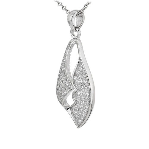 pendentif femme argent zirconium 8301048 pic2