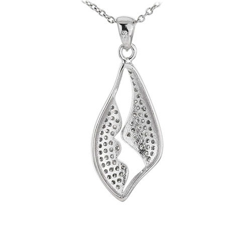 pendentif femme argent zirconium 8301048 pic3