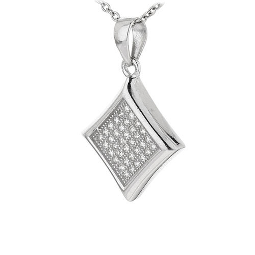 pendentif femme argent zirconium 8301049 pic2