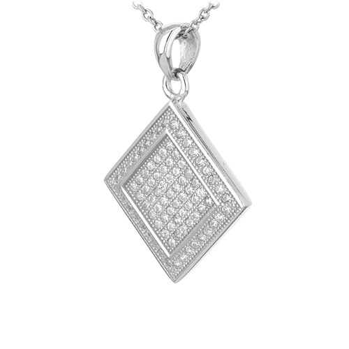 pendentif femme argent zirconium 8301052 pic2