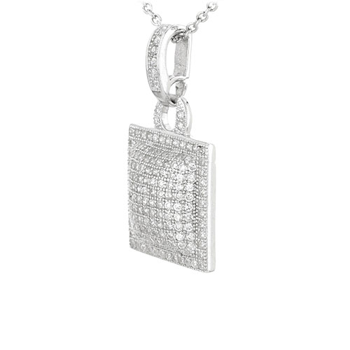 pendentif femme argent zirconium 8301058 pic2