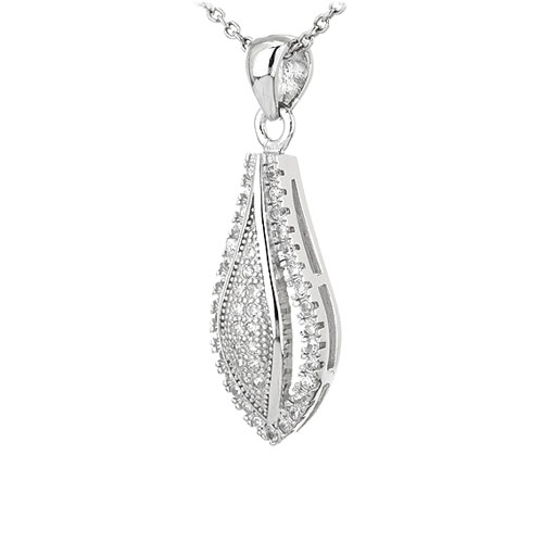 pendentif femme argent zirconium 8301062 pic2