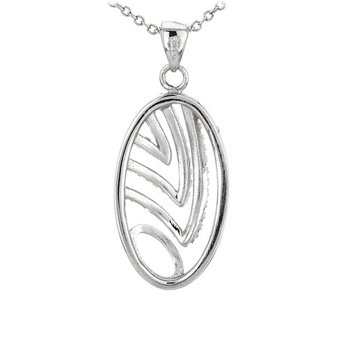 pendentif femme argent zirconium 8301064 pic3