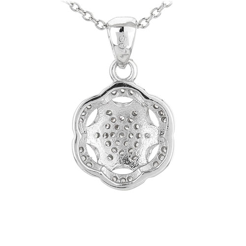 pendentif femme argent zirconium 8301068 pic3