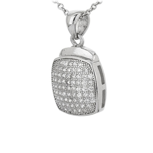 pendentif femme argent zirconium 8301071 pic2