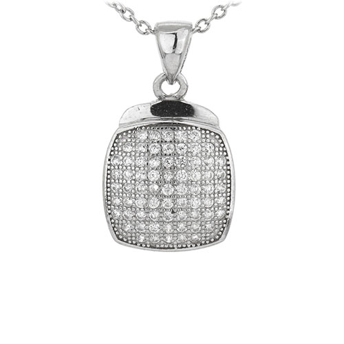 pendentif femme argent zirconium 8301071