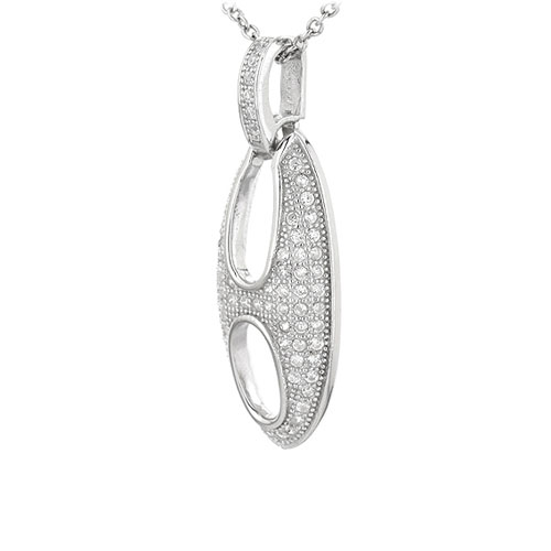 pendentif femme argent zirconium 8301073 pic2