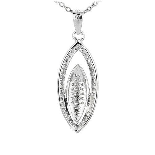 pendentif femme argent zirconium 8301075 pic3