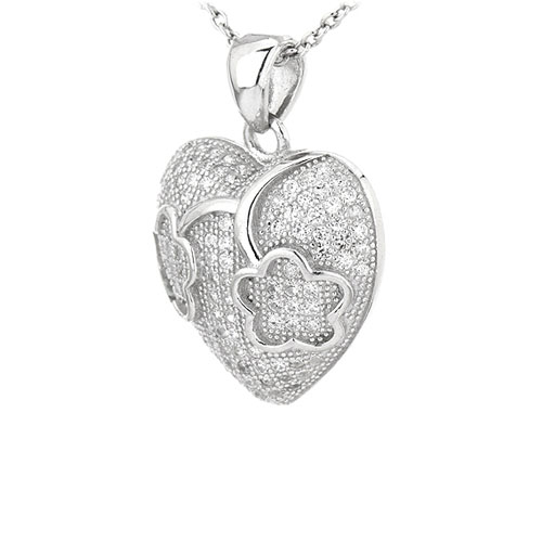 pendentif femme argent zirconium 8301079 pic2