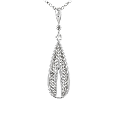 pendentif femme argent zirconium 8301081 pic3