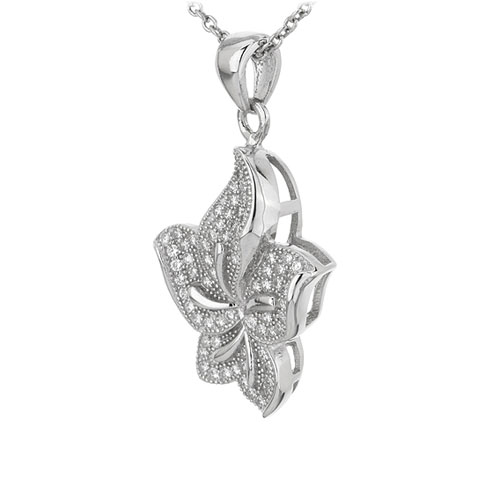 pendentif femme argent zirconium 8301082 pic2